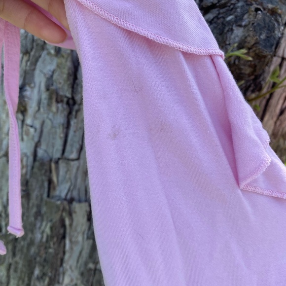 Light Pink Ruffled Dress - Picture 5 of 5